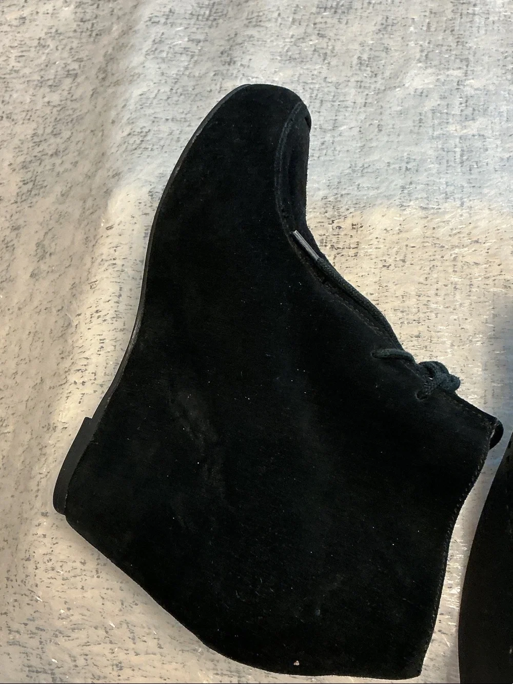 Dolce Vita Black Suede Ankle Booties